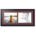 thumbnail image 1 of ArtToFrames Collage Photo Picture Frame with 2 - 8.5x11 Openings, Framed in Black with Maple Leaf and Black Mats (CDM-3926-53), 1 of 1