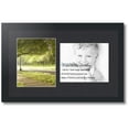 thumbnail image 1 of ArtToFrames Collage Photo Picture Frame with 2 - 8x10 Openings, Framed in Black with Black and Black Mats (CDM-3926-42), 1 of 8