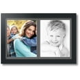 thumbnail image 1 of ArtToFrames Collage Photo Picture Frame with 2 - 8x10 Openings, Framed in Black with Charcoal and Black Mats (CDM-3926-1053), 1 of 8