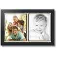 thumbnail image 1 of ArtToFrames Collage Photo Picture Frame with 2 - 8x10 Openings, Framed in Black with Seaside and Black Mats (CDM-3926-1053), 1 of 8