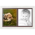 thumbnail image 1 of ArtToFrames Collage Photo Picture Frame with 2 - 8x10" Openings, Framed in White with Maroon and Black Mats (CDM-3966-2143), 1 of 8