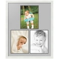 thumbnail image 1 of ArtToFrames Collage Photo Picture Frame with 3 - 10x13 Openings, Framed in White with TV Grey and Black Mats (CDM-3966-82), 1 of 8