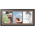 thumbnail image 1 of ArtToFrames Collage Photo Picture Frame with 3 - 11x14 Openings, Framed in Black with Sandpiper and Black Mats (CDM-3926-65), 1 of 8
