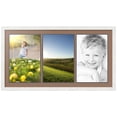 thumbnail image 1 of ArtToFrames Collage Photo Picture Frame with 3 - 11x17 Openings, Framed in White with Sandpiper and Black Mats (CDM-3966-65), 1 of 8