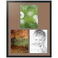 thumbnail image 1 of ArtToFrames Collage Photo Picture Frame with 3 - 12x16 Openings, Framed in Black with Sandpiper and Black Mats (CDM-3926-82), 1 of 7