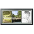 thumbnail image 1 of ArtToFrames Collage Photo Picture Frame with 3 - 12x16 Openings, Framed in Black with Silverpine and Black Mats (CDM-3926-65), 1 of 1