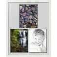 thumbnail image 1 of ArtToFrames Collage Photo Picture Frame with 3 - 12x16 Openings, Framed in White with Candlewick and Black Mats (CDM-3966-82), 1 of 7