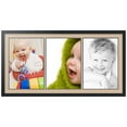 thumbnail image 1 of ArtToFrames Collage Photo Picture Frame with 3 - 13x19 Openings, Framed in Black with Scotch Mist and Black Mats (CDM-3926-65), 1 of 8
