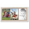 thumbnail image 1 of ArtToFrames Collage Photo Picture Frame with 3 - 13x19 Openings, Framed in White with Scotch Mist and Black Mats (CDM-3966-65), 1 of 1