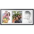 thumbnail image 1 of ArtToFrames Collage Photo Picture Frame with 3 - 14x18 Openings, Framed in Black with Super White and Black Mats (CDM-3926-65), 1 of 8