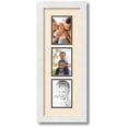 thumbnail image 1 of ArtToFrames Collage Photo Picture Frame with 3 - 3.5x5 Openings, Framed in White with Alabaster and Black Mats (CDM-3966-73), 1 of 7