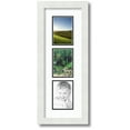 thumbnail image 1 of ArtToFrames Collage Photo Picture Frame with 3 - 3.5x5 Openings, Framed in White with Super White and Black Mats (CDM-3966-73), 1 of 7