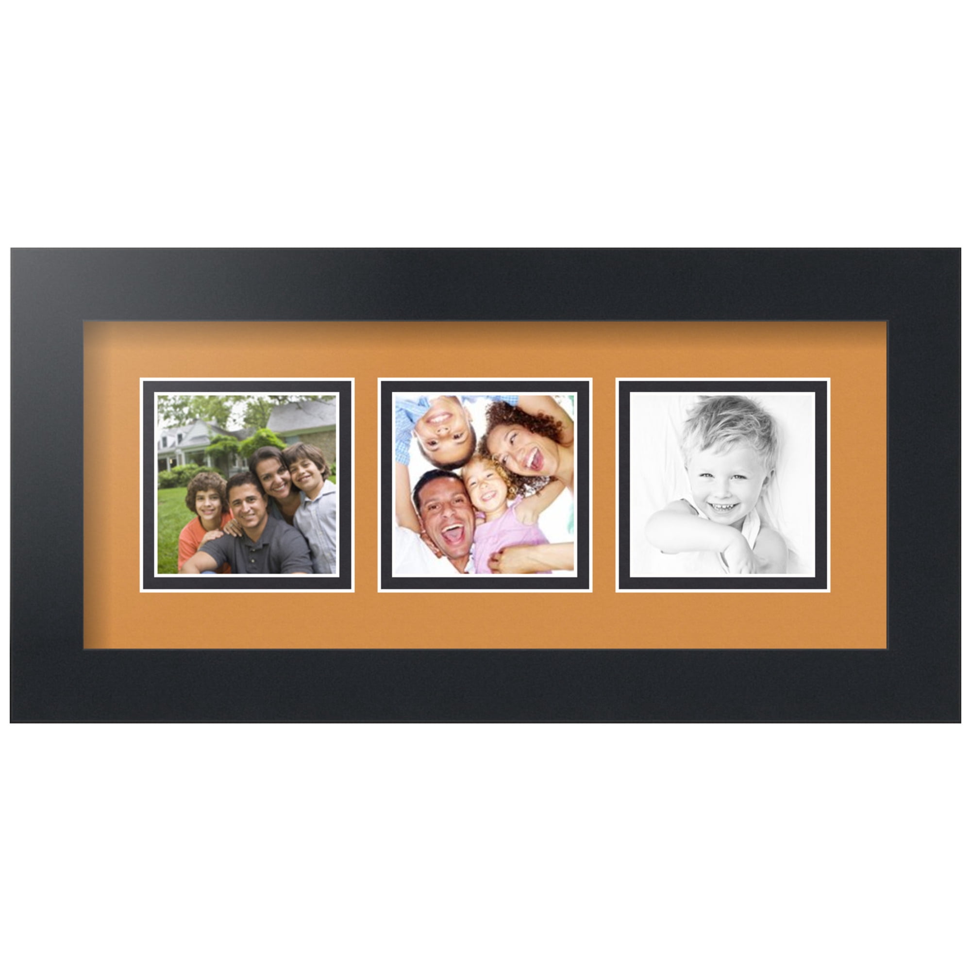 ArtToFrames Collage Photo Picture Frame with 3 - 3x3