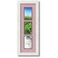 thumbnail image 1 of ArtToFrames Collage Photo Picture Frame with 3 - 3x5 Openings, Framed in White with Seashell and Black Mats (CDM-3966-73), 1 of 8