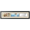 thumbnail image 1 of ArtToFrames Collage Photo Picture Frame with 3 - 4x10 Openings, Framed in Black with Alabaster and Black Mats (CDM-3926-67), 1 of 8