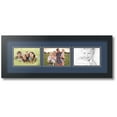 thumbnail image 1 of ArtToFrames Collage Photo Picture Frame with 3 - 4x6 Openings, Framed in Black with Midnight Blue and Black Mats (CDM-3926-67), 1 of 8