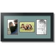 thumbnail image 1 of ArtToFrames Collage Photo Picture Frame with 3 - 4x6 Openings, Framed in Black with Nile Green and Black Mats (CDM-3926-70), 1 of 8