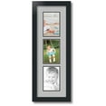 thumbnail image 1 of ArtToFrames Collage Photo Picture Frame with 3 - 4x6 Openings, Framed in Black with TV Grey and Black Mats (CDM-3926-73), 1 of 8