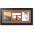 thumbnail image 1 of ArtToFrames Collage Photo Picture Frame with 3 - 5x7 Openings, Framed in Black with Paloma and Black Mats (CDM-3926-70), 1 of 8
