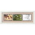thumbnail image 1 of ArtToFrames Collage Photo Picture Frame with 3 - 5x7" Openings, Framed in White with Grey Beige and Black Mats (CDM-3966-2135), 1 of 8