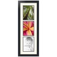 thumbnail image 1 of ArtToFrames Collage Photo Picture Frame with 3 - 6x8 Openings, Framed in Black with Off White and Black Mats (CDM-3926-73), 1 of 8
