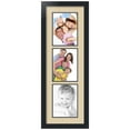 thumbnail image 1 of ArtToFrames Collage Photo Picture Frame with 3 - 6x8 Openings, Framed in Black with Seaside and Black Mats (CDM-3926-73), 1 of 8