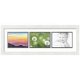 thumbnail image 1 of ArtToFrames Collage Photo Picture Frame with 3 - 6x8" Openings, Framed in White with Light Cream and Black Mats (CDM-3966-880), 1 of 8