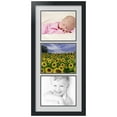 thumbnail image 1 of ArtToFrames Collage Photo Picture Frame with 3 - 8.5x10 Openings, Framed in Black with Candlewick and Black Mats (CDM-3926-901), 1 of 8