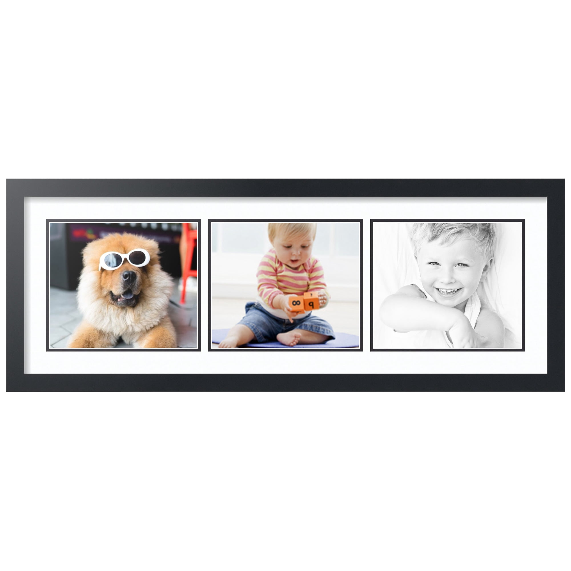 ArtToFrames Collage Photo Picture Frame with 3 - 8.5x10 Openings ...