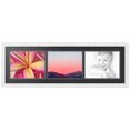 thumbnail image 1 of ArtToFrames Collage Photo Picture Frame with 3 - 8.5x11 Openings, Framed in White with Black and Black Mats (CDM-3966-67), 1 of 8