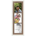 thumbnail image 1 of ArtToFrames Collage Photo Picture Frame with 3 - 8.5x11 Openings, Framed in White with Sandpiper and Black Mats (CDM-3966-73), 1 of 7