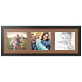 thumbnail image 1 of ArtToFrames Collage Photo Picture Frame with 3 - 8.5x9.5 Openings, Framed in Black with Paloma and Black Mats (CDM-3926-67), 1 of 8