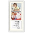 thumbnail image 1 of ArtToFrames Collage Photo Picture Frame with 3 - 8x10 Openings, Framed in White with Off White and Black Mats (CDM-3966-901), 1 of 1