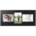 thumbnail image 1 of ArtToFrames Collage Photo Picture Frame with 3 - 8x12" Openings, Framed in Black with Black Belt and Black Mats (CDM-3926-812), 1 of 8