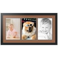 thumbnail image 1 of ArtToFrames Collage Photo Picture Frame with 3 - 8x12 Openings, Framed in Black with Paloma and Black Mats (CDM-3926-65), 1 of 8