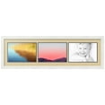 thumbnail image 1 of ArtToFrames Collage Photo Picture Frame with 3 - 8x12" Openings, Framed in White with Green Whisper and Black Mats (CDM-3966-881), 1 of 8
