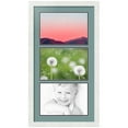 thumbnail image 1 of ArtToFrames Collage Photo Picture Frame with 3 - 8x12 Openings, Framed in White with Nile Green and Black Mats (CDM-3966-901), 1 of 8