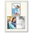 thumbnail image 1 of ArtToFrames Collage Photo Picture Frame with 3 - 8x12 Openings, Framed in White with Off White and Black Mats (CDM-3966-82), 1 of 1
