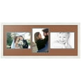 thumbnail image 1 of ArtToFrames Collage Photo Picture Frame with 3 - 8x12 Openings, Framed in White with Paloma and Black Mats (CDM-3966-99), 1 of 8