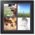 thumbnail image 1 of ArtToFrames Collage Photo Picture Frame with 4 - 10x10" Openings, Framed in Black with Black and Black Mats (CDM-3926-1593), 1 of 8