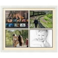 thumbnail image 1 of ArtToFrames Collage Photo Picture Frame with 4 - 10x13 Openings, Framed in White with Alabaster and Black Mats (CDM-3966-3), 1 of 8