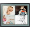 thumbnail image 1 of ArtToFrames Collage Photo Picture Frame with 4 - 12x16 Openings, Framed in Black with Nile Green and Black Mats (CDM-3926-3), 1 of 8