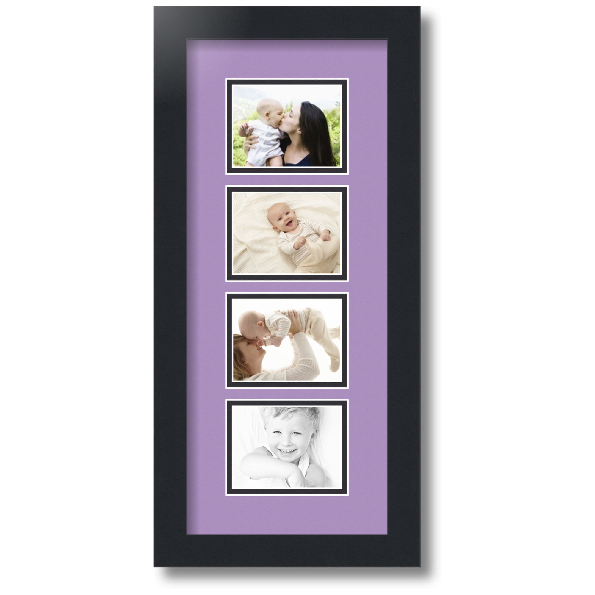 ArtToFrames Collage Photo Picture Frame with 4 - 3x4