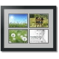 thumbnail image 1 of ArtToFrames Collage Photo Picture Frame with 4 - 5x7 Openings, Framed in Black with TV Grey and Black Mats (CDM-3926-3), 1 of 8