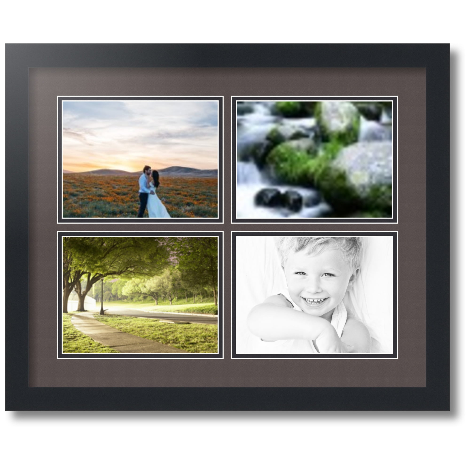ArtToFrames Collage Photo Picture Frame with 4 - 6x8
