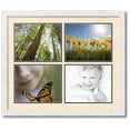 thumbnail image 1 of ArtToFrames Collage Photo Picture Frame with 4 - 8x10 Openings, Framed in White with Alabaster and Black Mats (CDM-3966-3), 1 of 8