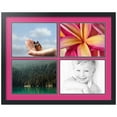 thumbnail image 1 of ArtToFrames Collage Photo Picture Frame with 4 - 9x12" Openings, Framed in Black with Tulip and Black Mats (CDM-3926-1599), 1 of 8