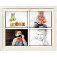 thumbnail image 1 of ArtToFrames Collage Photo Picture Frame with 4 - 9x12 Openings, Framed in White with Alabaster and Black Mats (CDM-3966-3), 1 of 8