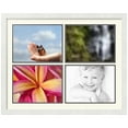 thumbnail image 1 of ArtToFrames Collage Photo Picture Frame with 4 - 9x12 Openings, Framed in White with Off White and Black Mats (CDM-3966-3), 1 of 8