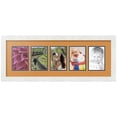 thumbnail image 1 of ArtToFrames Collage Photo Picture Frame with 5 - 4x6" Openings, Framed in White with Amber and Black Mats (CDM-3966-153), 1 of 8